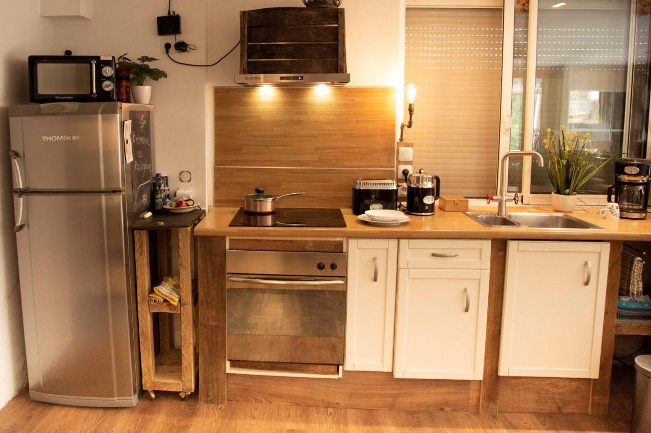 L'Idyllique - Studio Prive Sous Maison Saint-Didier-sur-Beaujeu Bagian luar foto
